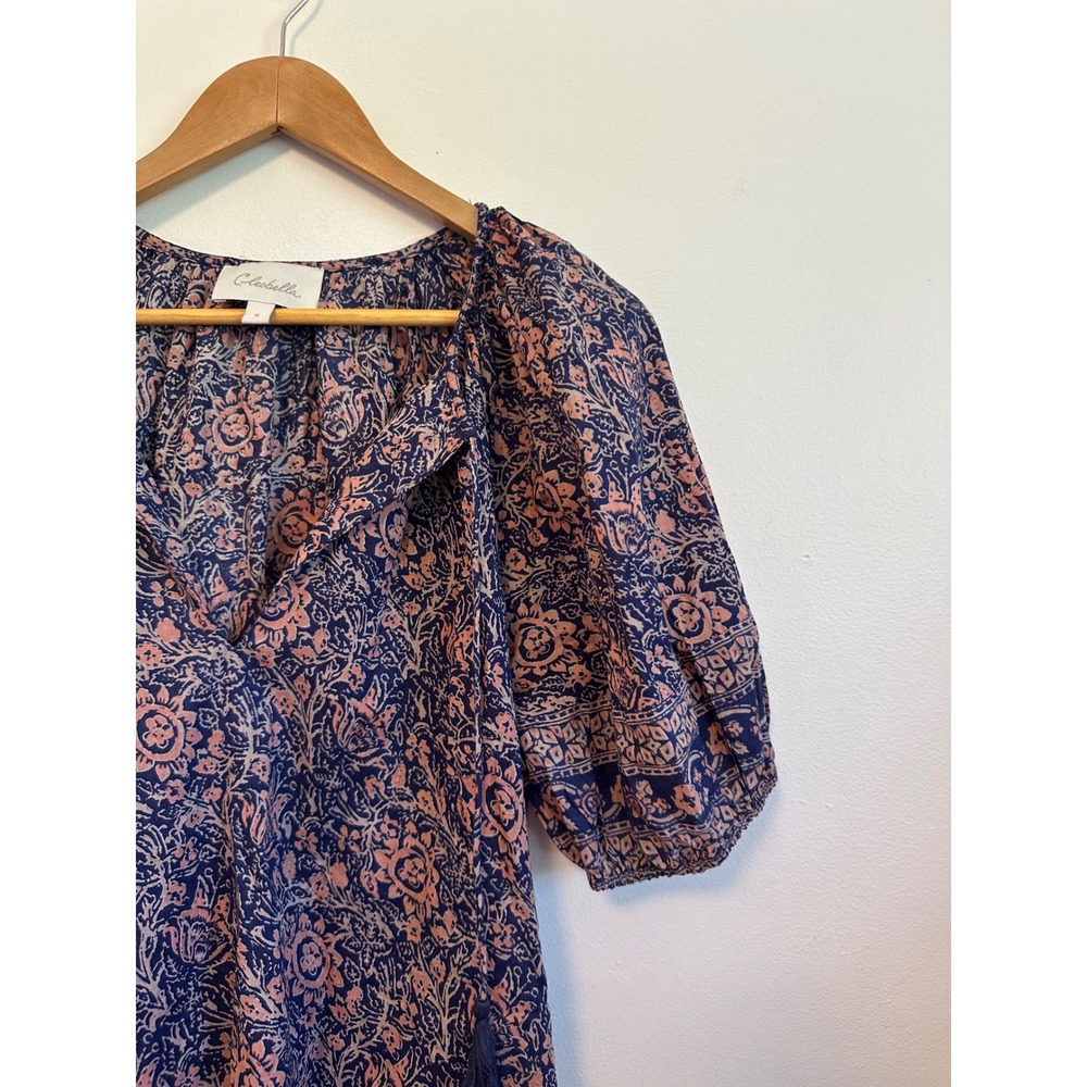 Cleobella Johana Organic Cotton Blouse in Cecil Print | Size Small - Picture 3 of 9